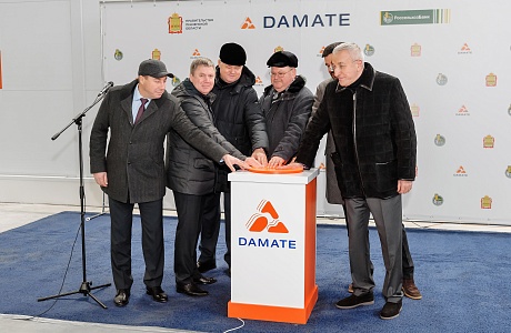 «Дамате» запустила крупнейший в Поволжье комбикормовый завод с элеватором