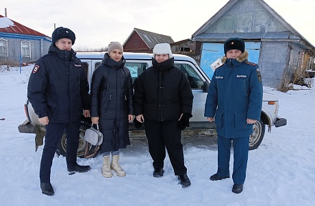 Проведён профилактический рейд межведомственной рабочей группы в с. Старое Славкино