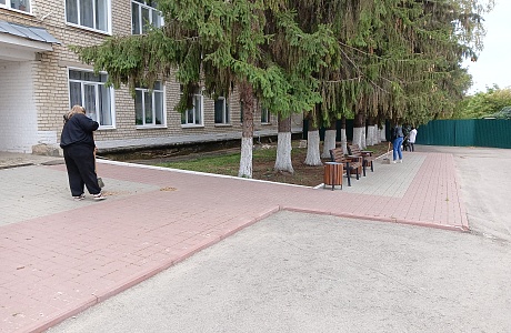 На территории Малосердобинского района проводятся мероприятия по уборке территорий от мусора