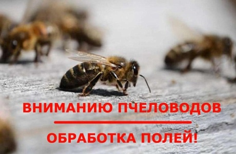 Внимание Пчеловодов! Обработка полей! Внимание Пчеловодов! Обработка полей!