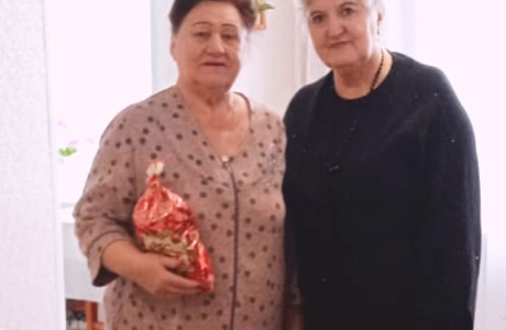 Новогоднее поздравление серебряных волонтеров Новогоднее поздравление серебряных волонтеров