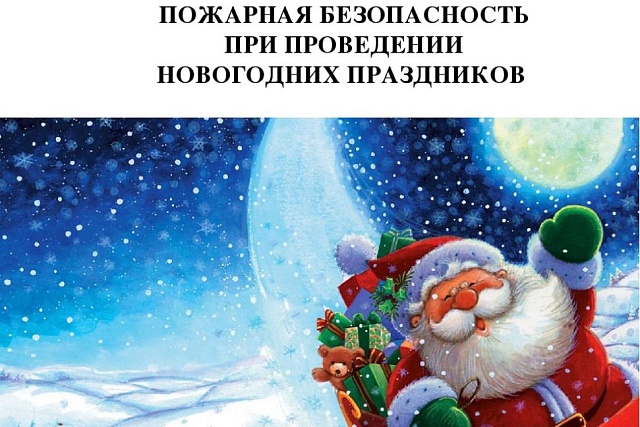 Правила пожарной безопасности во время новогодних праздников Правила пожарной безопасности во время новогодних праздников