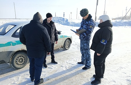 Выезд к лицам, имеющим наказание, не связанное с изоляцией от общества, состоящим на учёте в  Сердобском МФ ФКУ УИИ УФСИН России по Пензенской области