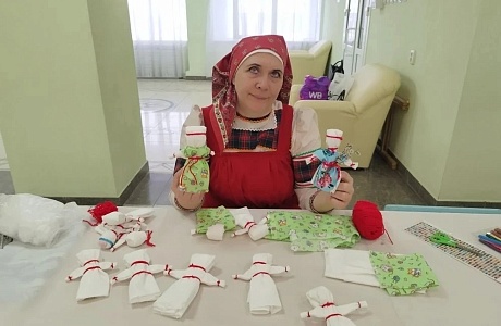 Традиционная тряпичная кукла Веснянка Традиционная тряпичная кукла Веснянка