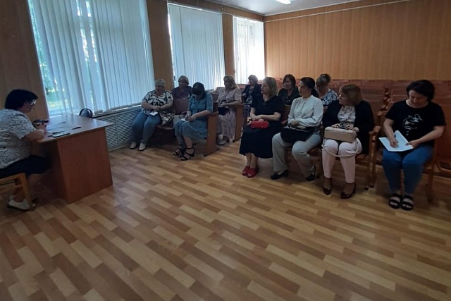 В территориальной избирательной комиссии Малосердобинского района  проведено обучение 