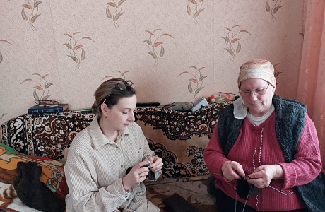 Социальные работники и получатели социальных услуг Комплексного центра социального обслуживания населения Малосердобинского района  присоединились к Всероссийской акции «Тепло для героя»