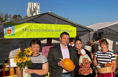 Малосердобинский район принял участие в  ярмарке-презентации продукции местных товаропроизводителей