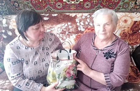 Юбилей получателя социальных услуг