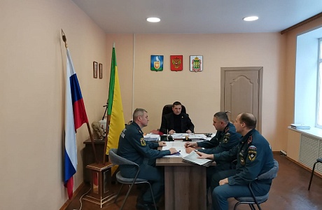 В администрации Малосердобинского района состоялась рабочая встреча