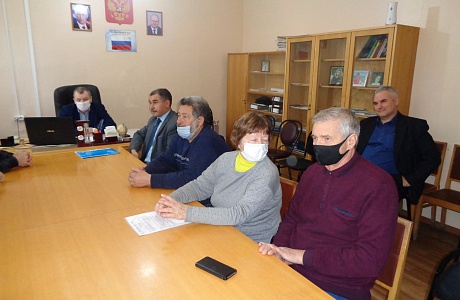 В администрации района прошло рабочее совещание.