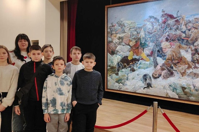 Учащиеся объединения «Горизонт» посетили Музей одной картины Учащиеся объединения «Горизонт» посетили Музей одной картины