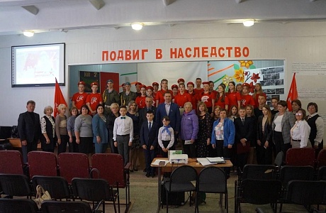 В МБОУ Многопрофильный лицей с. Малая Сердоба прошел  VI районный молодежный патриотический форум "Подвиг в наследство" и 5 районный слет юнармейских отрядов "Юнармеец-24"