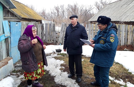 Профилактика пожаров в жилом фонде населенных пунктов Малосердобинского района.