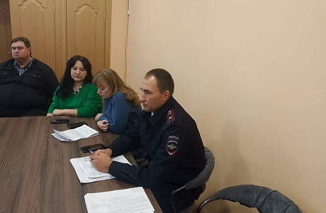 Заседание межведомственной комиссии по профилактике правонарушений состоялось в администрации Малосердобинского района