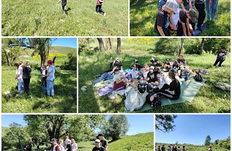 «Летние приключения у реки Сердоба: природа, игры и забота о природе»