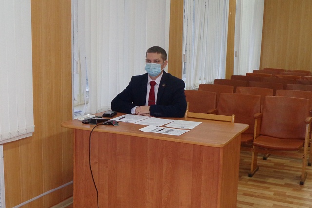 Глава администрации Малосердобинского района Иван Алексеевич Кирюхин принял участие в совещании в режиме видеоконференции