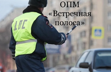 Оперативно-профилактическое мероприятие «Встречная полоса» Оперативно-профилактическое мероприятие «Встречная полоса»