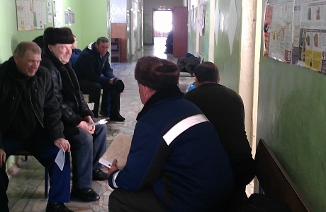 В Малосердобинской участковой больнице вели плановый прием пациентов  узкие специалисты из областной детской болиницы им. Н.Ф. Филатова