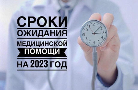 Установлены предельные сроки ожидания медицинской помощи на 2023 год Установлены предельные сроки ожидания медицинской помощи на 2023 год