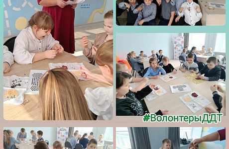 Учащиеся Дома детского творчества стали участниками акции «Своих не бросаем»