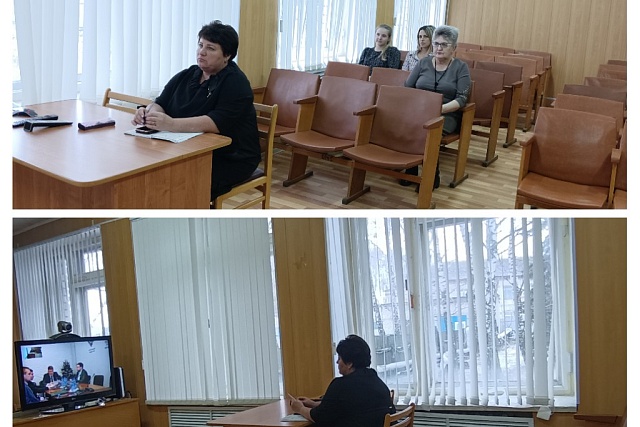 Совещание, посвященное подведению итогов работы отрасли социальной защиты и обслуживания, а также  занятости населения