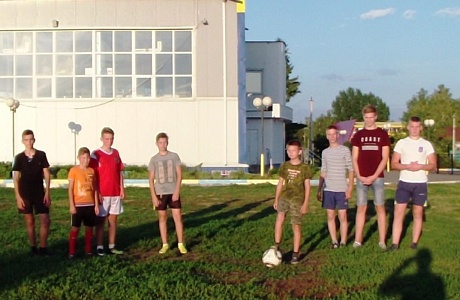 Спортплощадка лицея