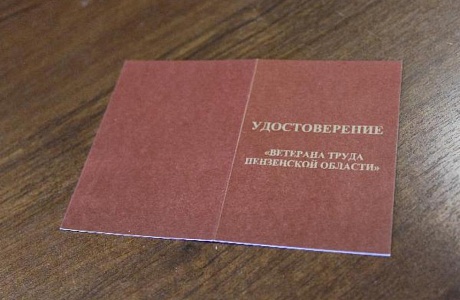 Награжденные медалью «За заслуги в воспитании детей» смогут получить звание «Ветеран труда Пензенской области»