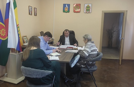 Личный прием граждан  провел исполняющий полномочия  главы Малосердобинского района Сергей Львович Балакин