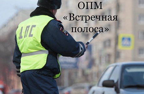 Профилактическое мероприятие "Встречная полоса" Профилактическое мероприятие "Встречная полоса"
