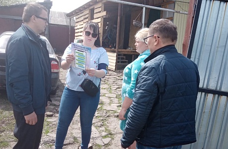 Профилактический рейд в с. Саполга