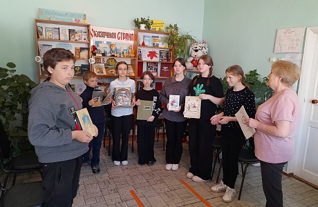 Пушкинский день в Новодёмкинской библиотеке!