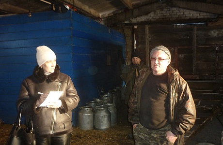 Рабочая поездка в К(Ф)Х «Рыбакова А.В.»