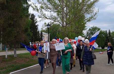 В селе Малая Сердоба состоялось торжественное мероприятие, посвященное Дню Весны и Труда