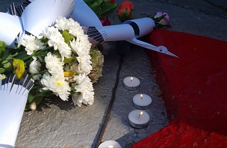 В Малосердобинском районе прошла акция в память о детях, погибших в Донбассе В Малосердобинском районе прошла акция в память о детях, погибших в Донбассе