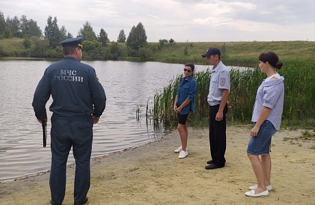  В соответствии с утвержденным графиком проверки пляжей и водных объектов 